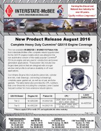 Interstate-McBee New Products August 2016