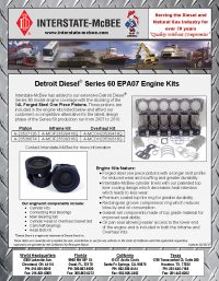 Detroit Diesel Series 60 EPA07 Engine Kits