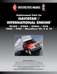 Navistar International DT360, DT408, DT466, I530, 466E, 570E, Maxxforce DT Catalog