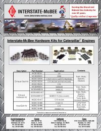 Interstate-McBee Hardware Kits for Caterpillar Engines