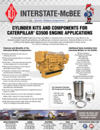 Caterpillar® G3500 Sell Sheet