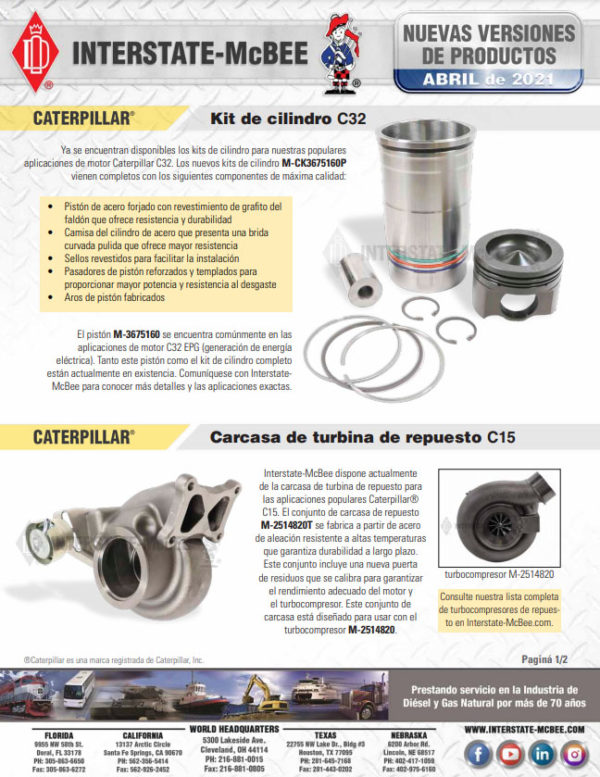 InterstateMcBee Document Library Catalogs New Products