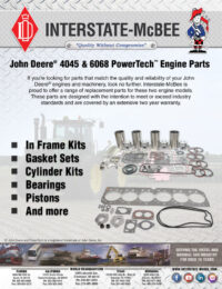 John Deere® 4045 & 6068 Replacement Parts
