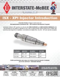 ISX-XPI Remanufactured Injectors