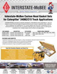 C15/3406E Custom Gasket Sets