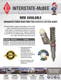 C15/18/27/32 ACERT Reman Injectors