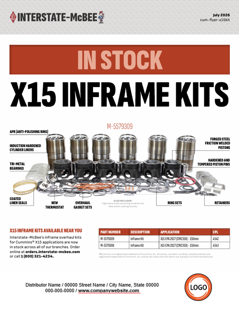 ISX Connectors Customizable Flyer